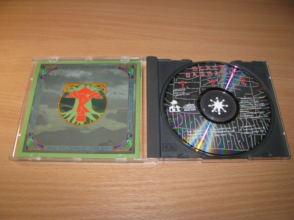 BLACK SABBATH - Tyr  (1990 I.R.S.Records, 1st press,UK) - фото фото фото 1
