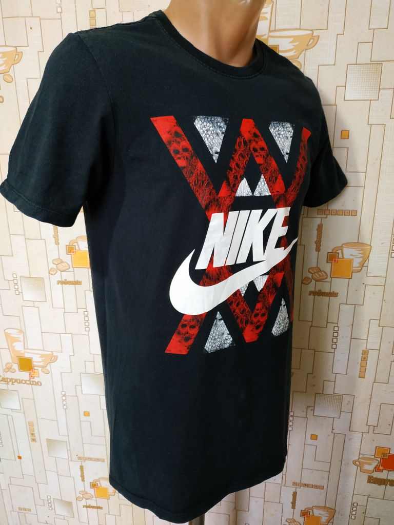 Футболка чорна чоловіча NIKE p-p XS - фото фото фото 1