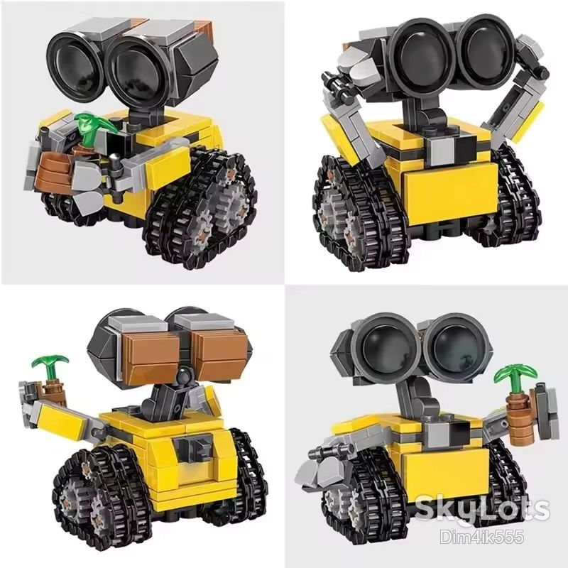 Конструктор робот Валли WALL-E 217 элементов - фото фото фото 5