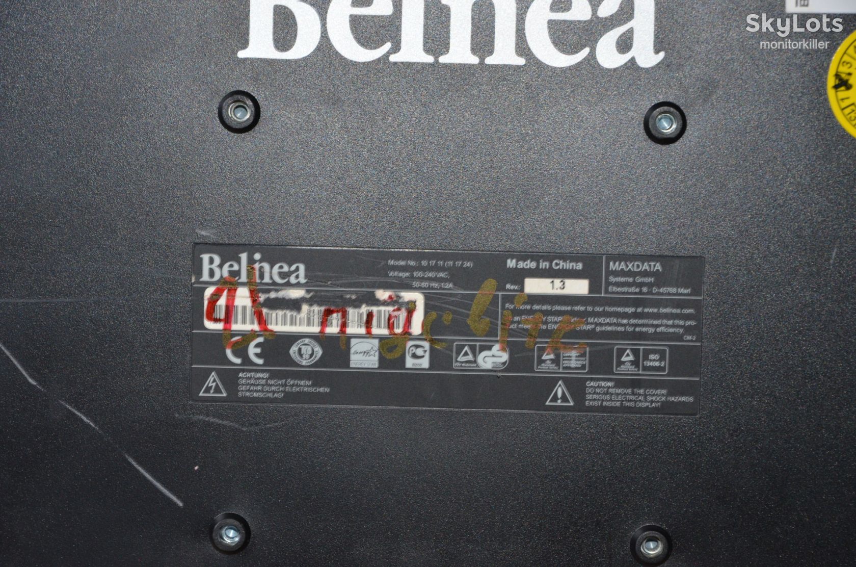 МОНІТОР TFT 17'' LCD Belinea 101711! МегаSALE! - фото фото фото 7