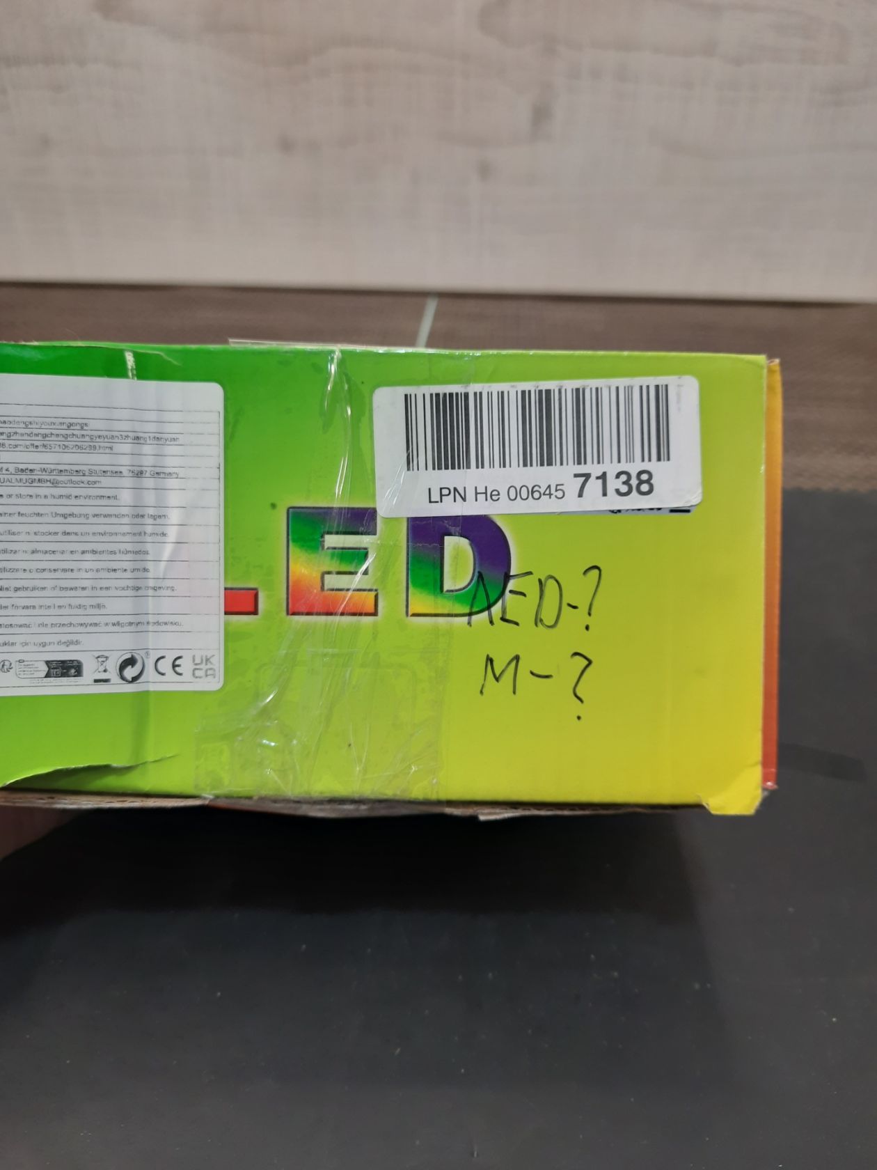 03   новорічна LED гірлянда бахрома нова робоча - фото фото фото 7
