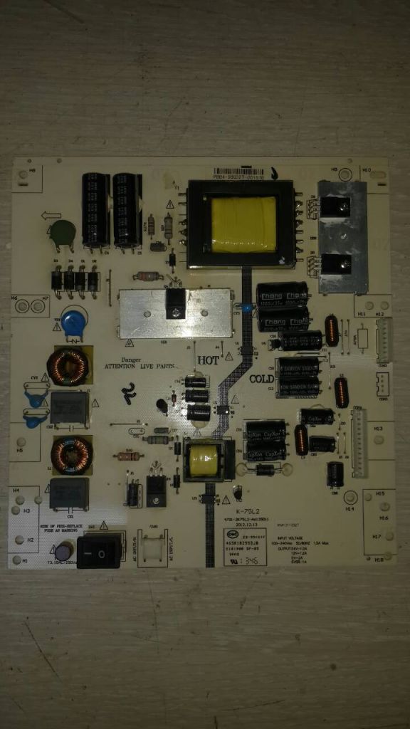 LED TV ERGO LE32D3 бп K-75L2 - фото фото фото 1