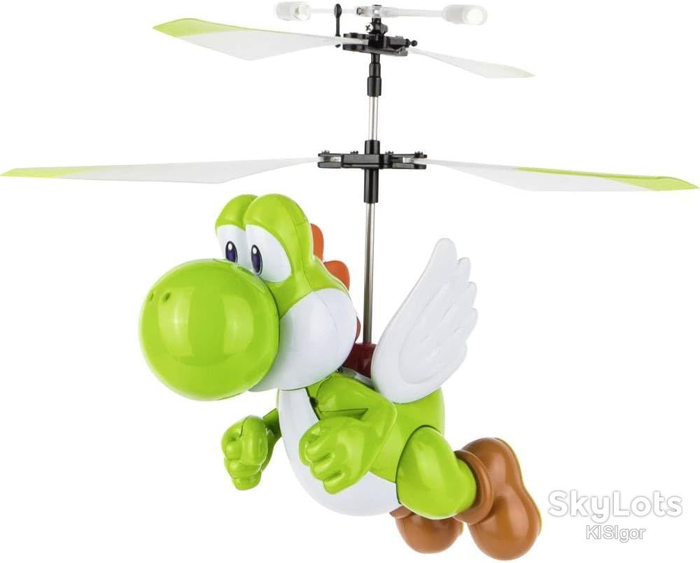 Радіокерований квадрокоптер-вертоліт Carrera Super Mario Flying Yoshi 2.4 GHz *80725 - фото фото фото 0
