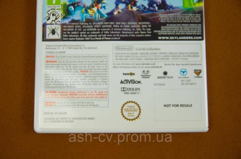 Диск Nintendo Wii - Skylanders Swap Force - фото фото фото 2
