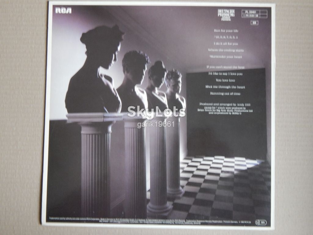 Bucks Fizz ‎– Hand Cut (RCA Victor ‎– PL 25461, Germany) NM-/NM- - фото фото фото 1
