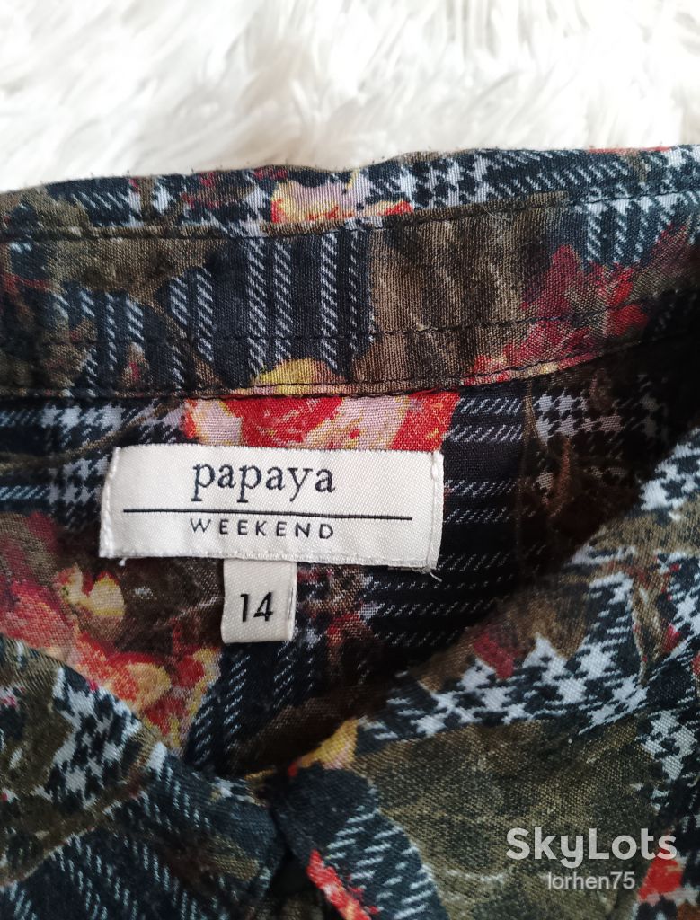 Cорочка, блузка Papaya р. 46. - фото фото фото 4