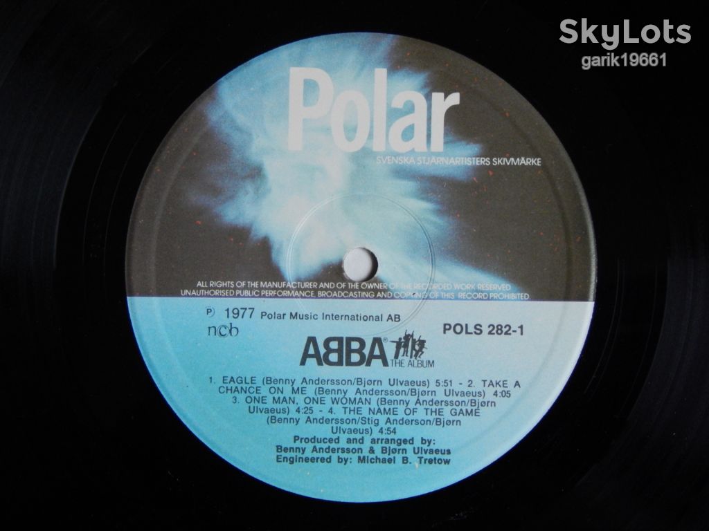 ABBA - The Album  (Polar – POLS 282, Sweden) EX+/EX - фото фото фото 2