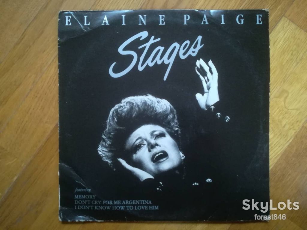Elaine Paige-Stages-VG+-Англия - фото фото фото 0