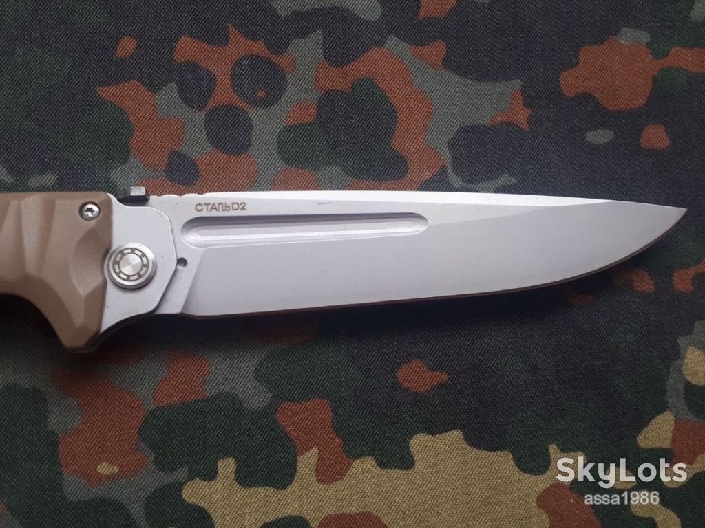 Туристичний складний ніж Нокс Кугуар D2  26.5см,кліпса,отвір під темляк - фото фото фото 7