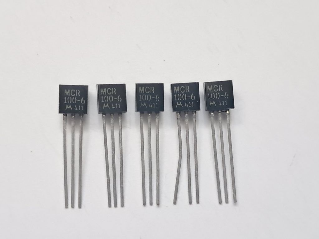 Тиристор  MCR100-6 600В 0,8А - фото фото фото 0