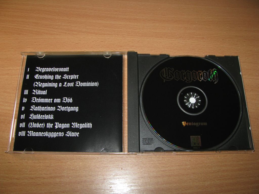 GORGOROTH - Pentagram   (1999 Century Black USA) - фото фото фото 1