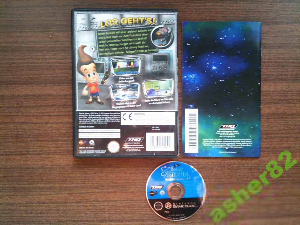 Игра на Nintendo Gamecube "Jimmy Neutron Boy Genius"      (PAL) - фото фото фото 1