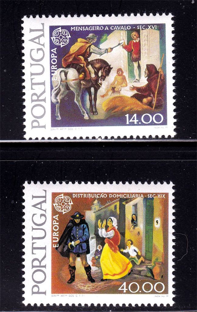 Португалия 1979 г MNH - блок + марки - ЕВРОПА - СЕРТ - - фото фото фото 0