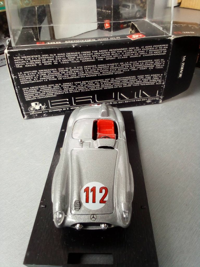 Brumm 1:43 Mercedes 300 SLR Targa Florio - фото фото фото 6