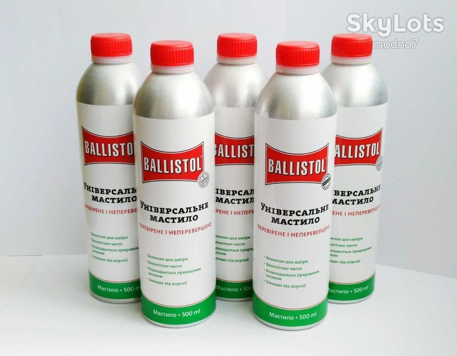 Олія для зброї Ballistol Oil 500 мл. (універсальне, ж/б) - фото фото фото 0