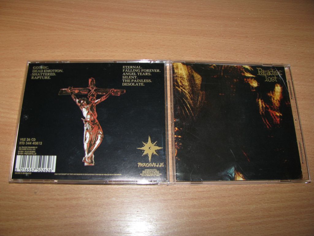 PARADISE LOST - Gothic   (1991 Peaceville 1st press,UK) SILVER - фото фото фото 0