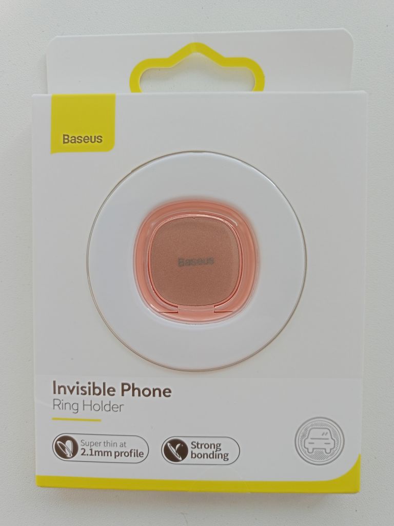 Baseus Ring Holder кільце-тримач-підставка рожеве золото - фото фото фото 0