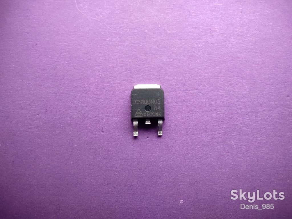 Транзистор CS100N03, TO-252, N-channel MOSFET - фото фото фото 0