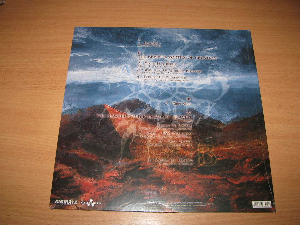 KATAKLYSM - Sorcery  (2014 Animate Records,BLUE/BLACK) LP  пластинка платівка - фото фото фото 1