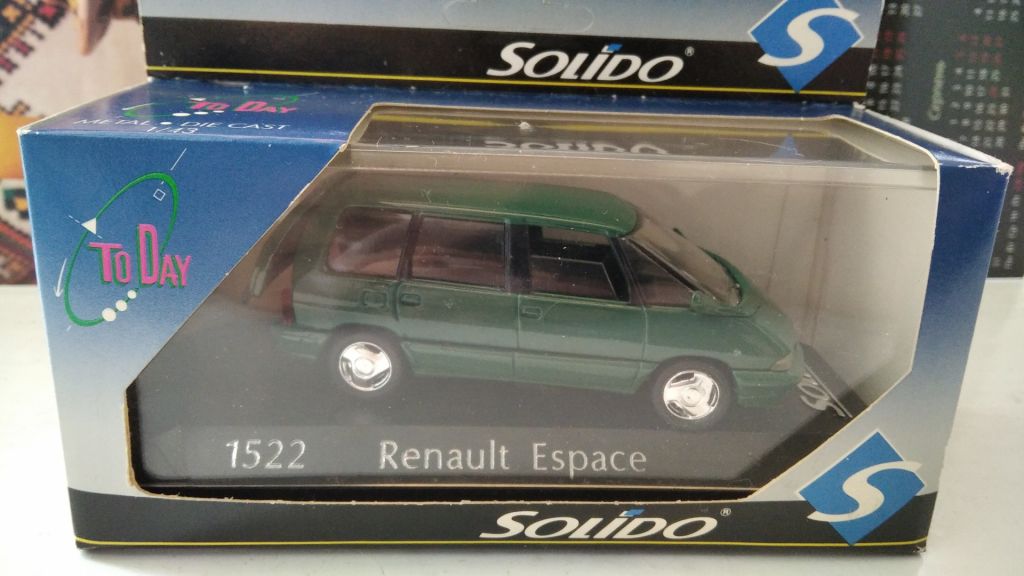 RENAULT Espace                  ( RARE) - Solido M1:43 ОПЛАТА ЛОТА ПРИ ОТРИМАНІ ! - фото фото фото 7