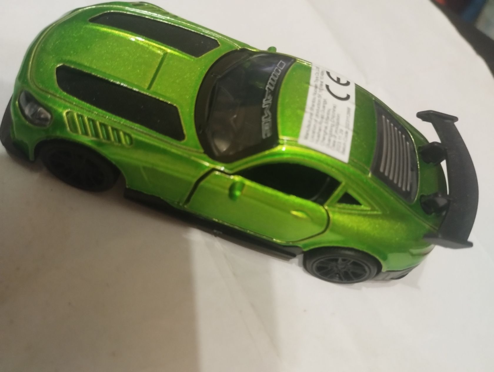 Іграшкова металева машинка, колекційна,модель спорткар Mercedes-AMG GT    (зеленого цвета)    , розмір 1/36 - фото фото фото 4