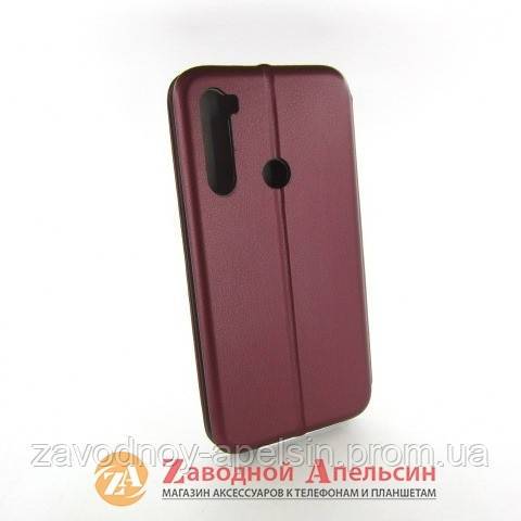 Чехол книжка Xiaomi Redmi Note 8 Aspor Case marsala - фото фото фото 1