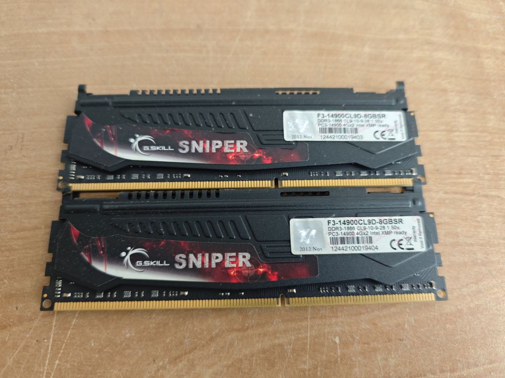 Оперативна память G.Skill DDR3  (2X4GB) 1866Mhz - фото фото фото 0