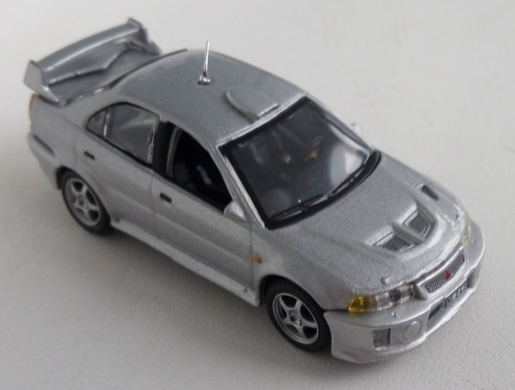 1-72 Cararama Mitsubishi Lancer silver - фото фото фото 0