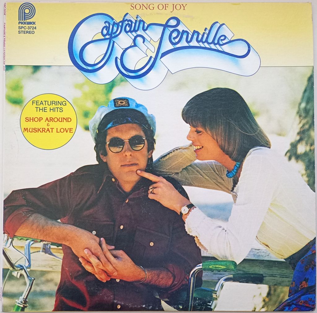 CAPTAIN AND TENNILLE Song Of Joy LP VG++/EX - фото фото фото 0