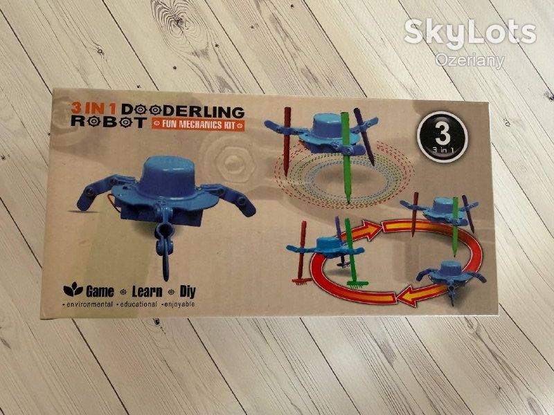 Робот-малювальник 3 в 1 Doodling Robot DIY STEM-конструктор, 8+ - фото фото фото 0