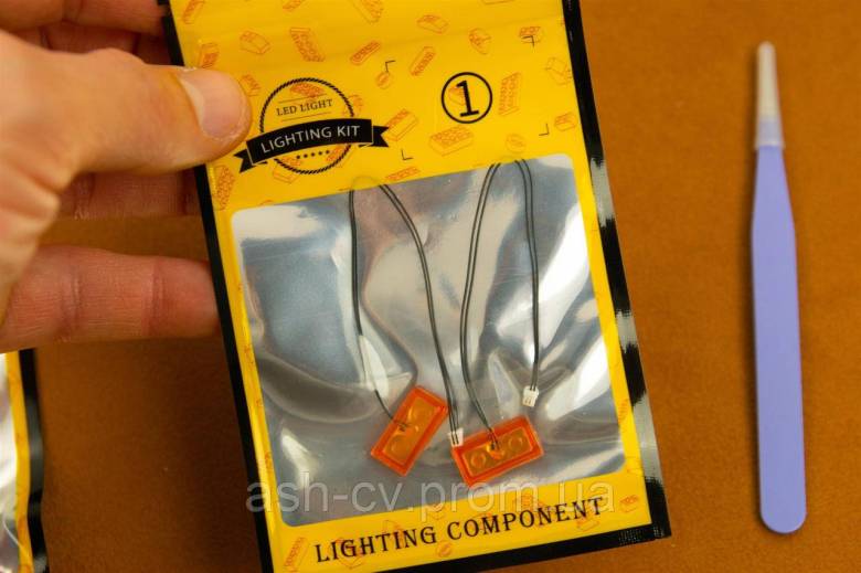 Набір, підсвічування, LED, Light Kit, For, LEGO, GC223, 10298, Vespa, 125 - фото фото фото 8
