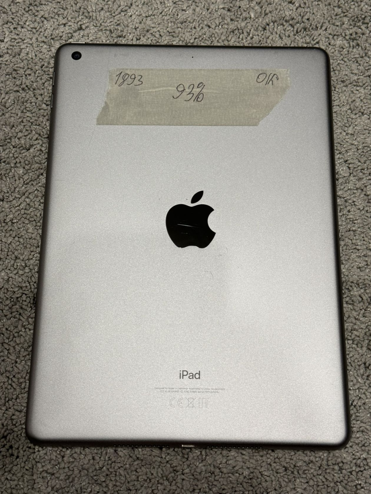 Планшет Apple iPad 6 A1893 32Gb Space Gray - фото фото фото 3