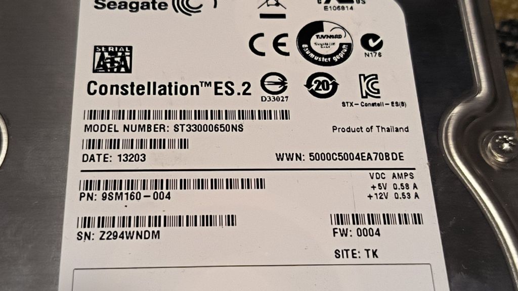 Жорсткий диск Seagate Constellation ES2 ST33000650NS 3TB №10 - фото фото фото 3
