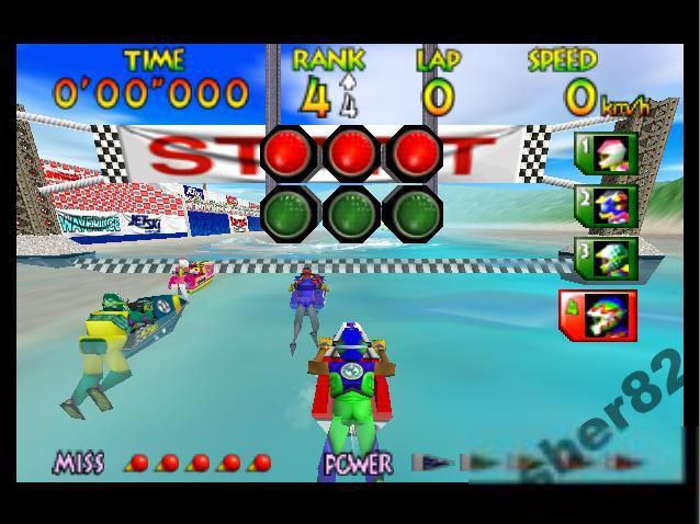 Игра на Nintendo 64 "Wave Race 64"        (PAL) - фото фото фото 7