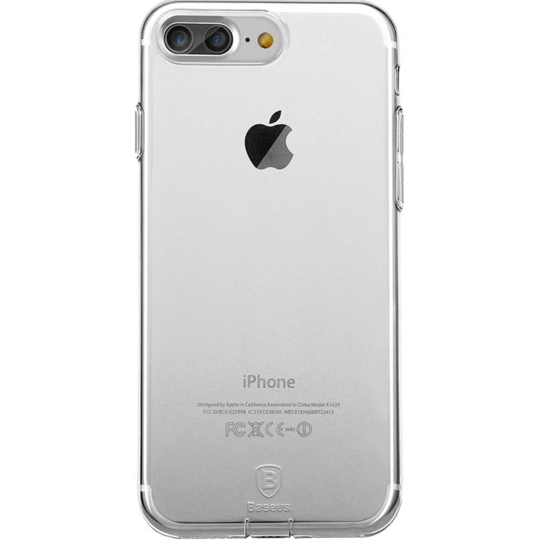 Чехол Baseus для iPhone 8 Plus/7 Plus Simple Pluggy Clear (ARAPIPH7P-A02) - фото фото фото 0