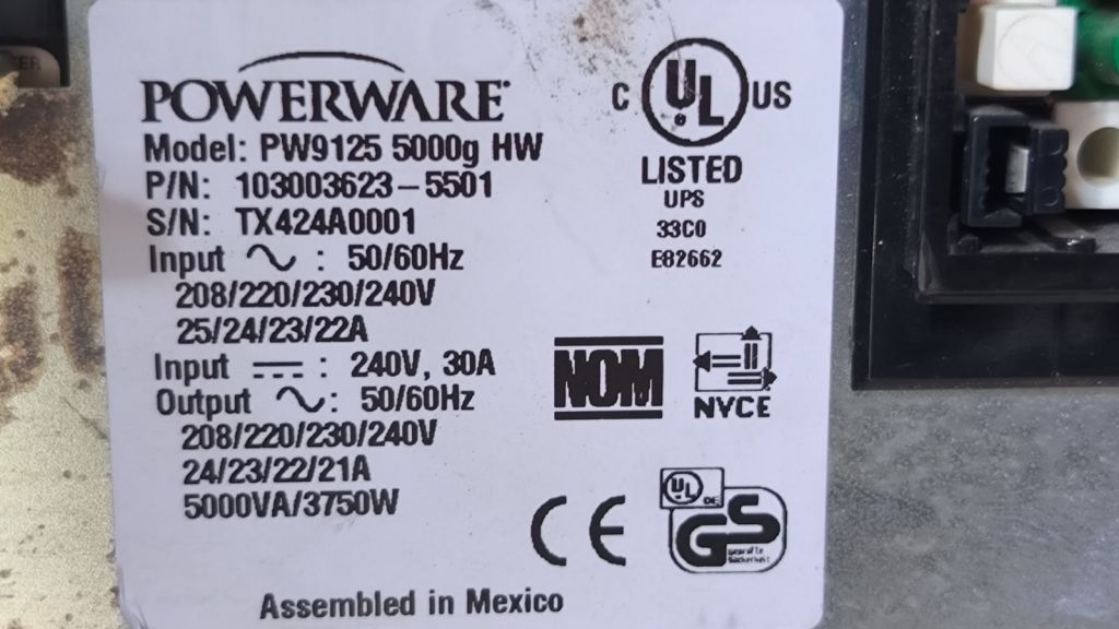 ДБЖ POWERWARE PW9125 5000g HW - фото фото фото 5
