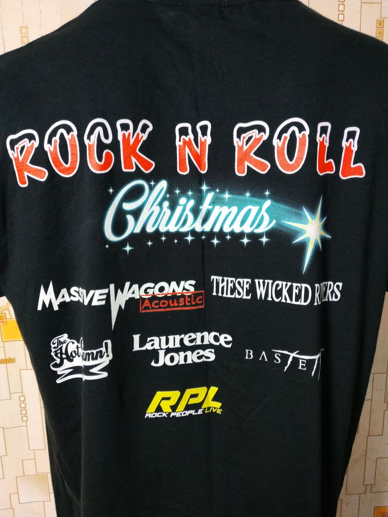 Футболка чоловіча чорна ROCK N ROLL p-p L - фото фото фото 6