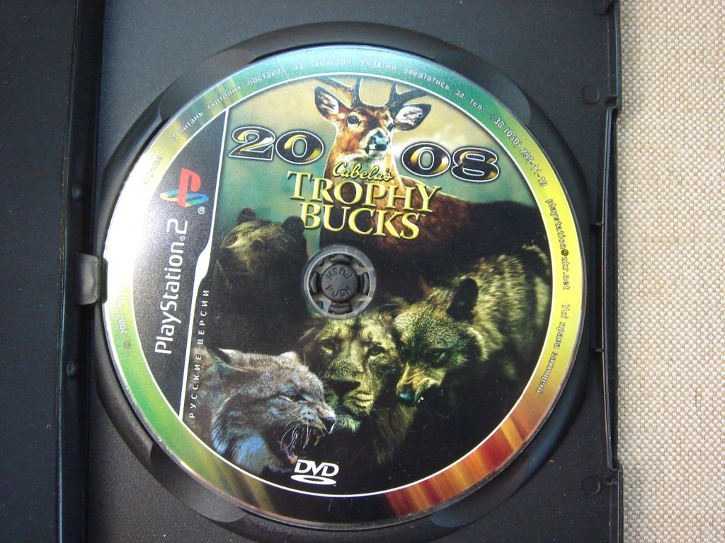 Гра DVD на PS2. Cabela's Trophy Bucks  (2008) RU - фото фото фото 1