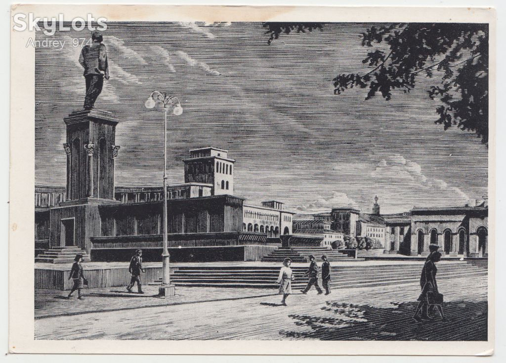Ереван. У фонтана 1962 Бедросян Р8 - фото фото фото 0