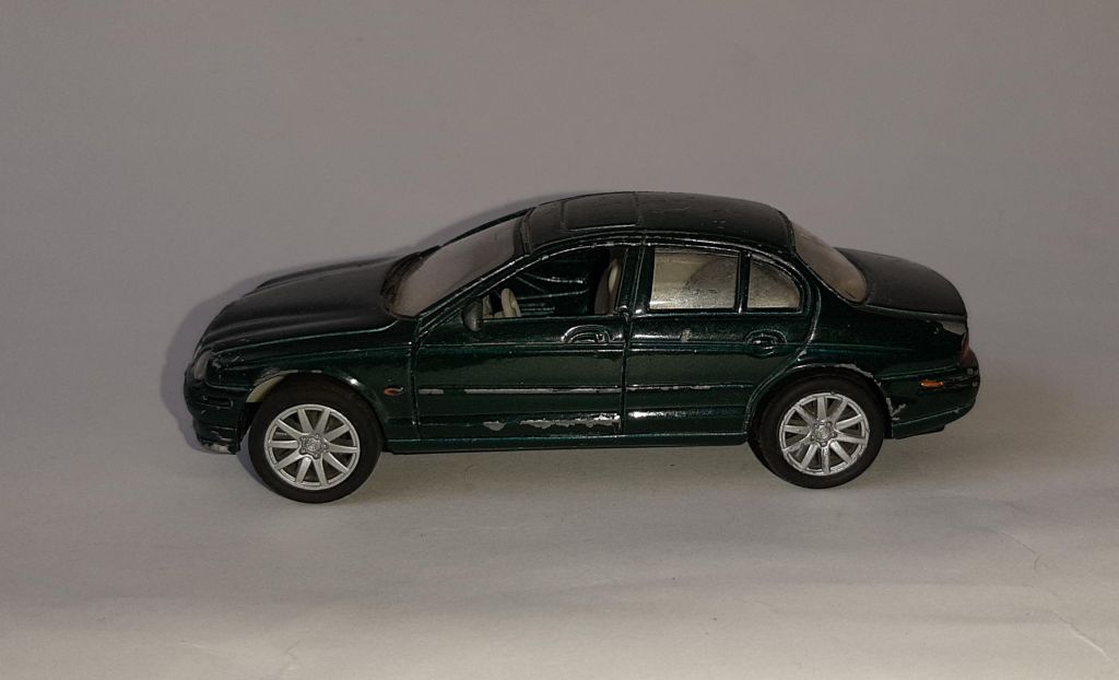Модель Jaguar S-Type, WELLY, номерная, масштаб 1:43 - фото фото фото 2