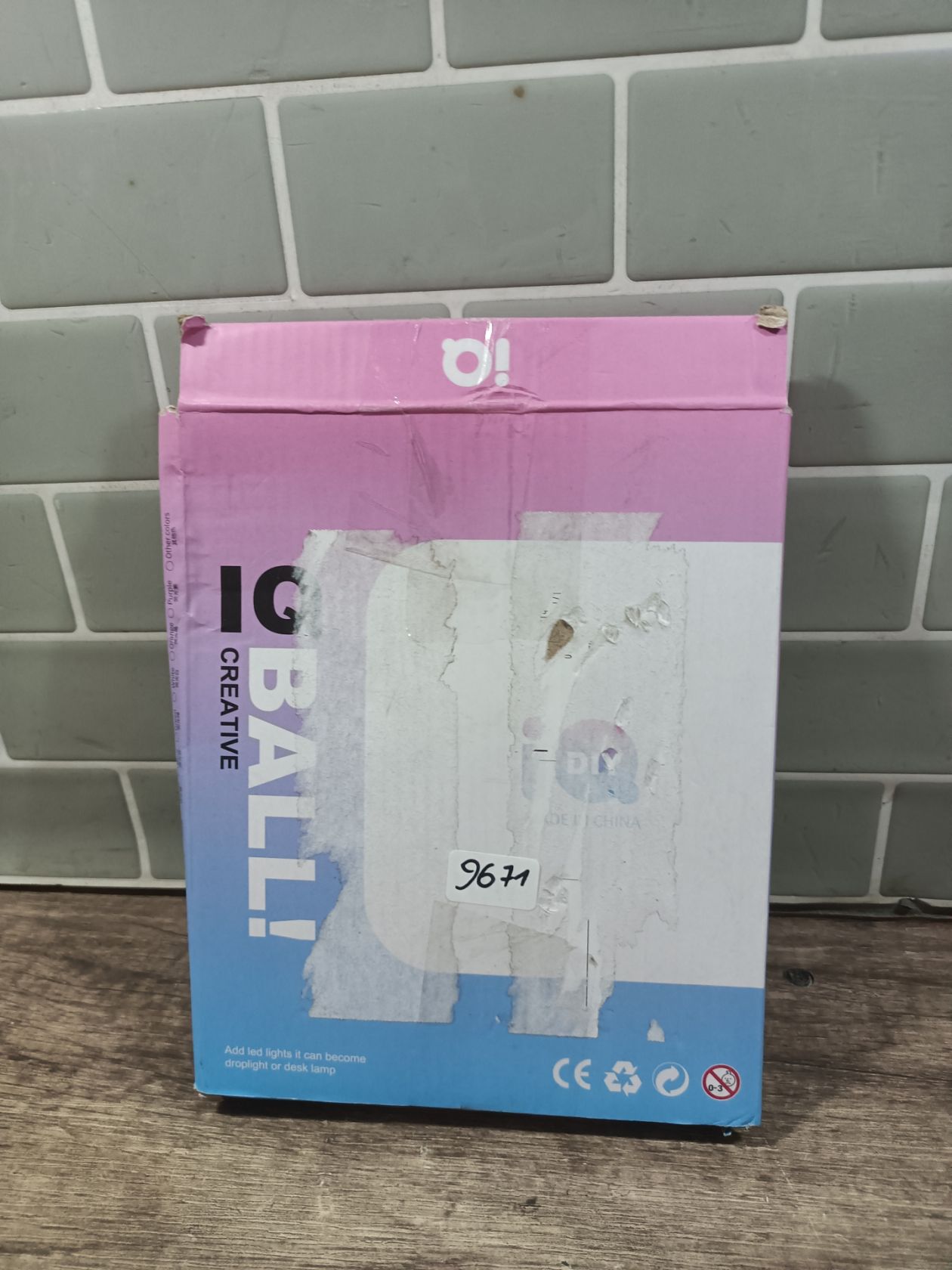 Дитячий конструктор світильник IQ Ball DIY 9671 - фото фото фото 1