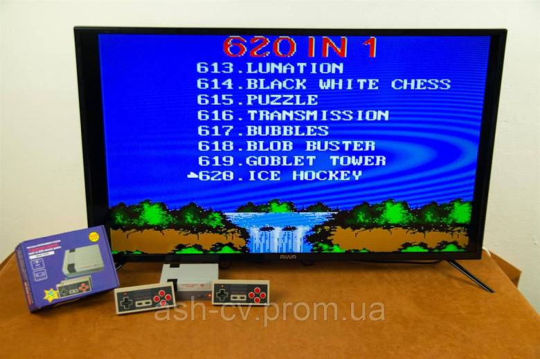 Ігрова консоль, Games Power 620A, 620 ігор, (Retro Game, Contra, Mario, Tank) - фото фото фото 5