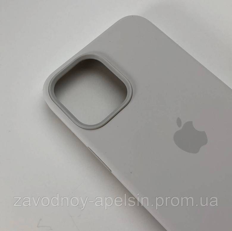 IPhone 12 Pro Max Чохол Silicone Case + MagSafe (white) - фото фото фото 2