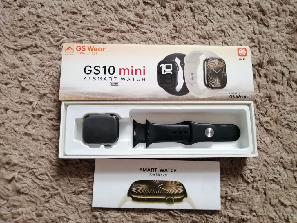 Фірмовий Металевий смарт годинник GS10 mini AI Smart Watch - фото фото фото 0