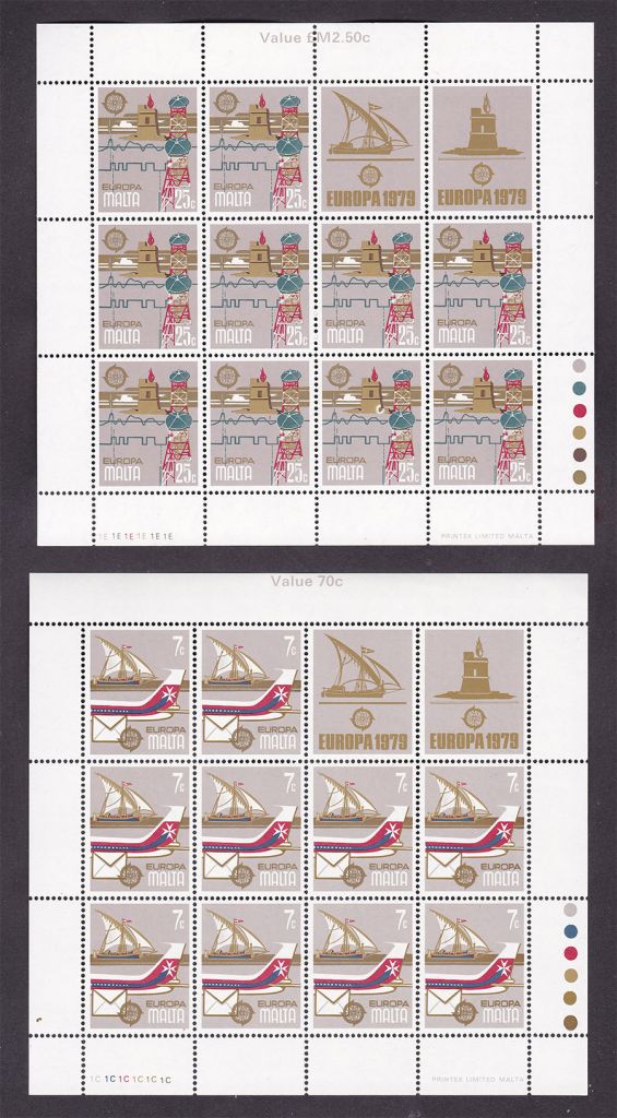 Мальта  1979  г MNH - ЕВРОПА СЕПТ  - 2а м/л - - фото фото фото 0