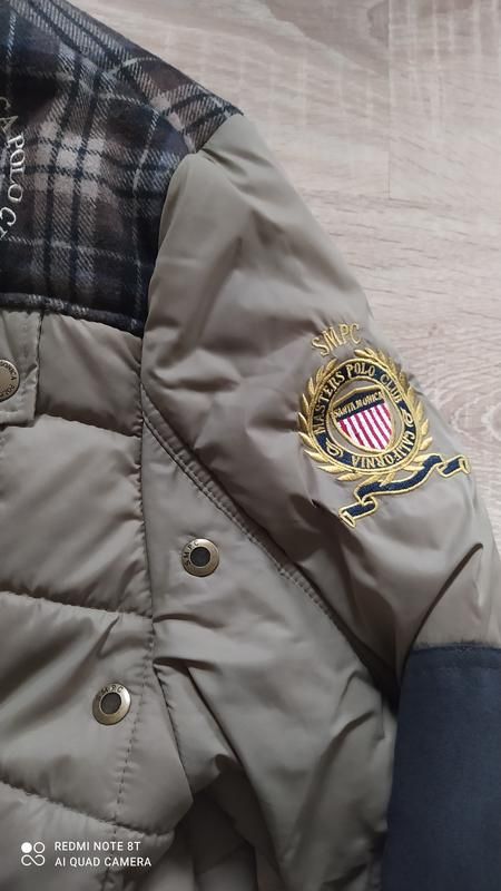 Стильна куртка на синтепоні стьобана чоловіча - фото фото фото 1