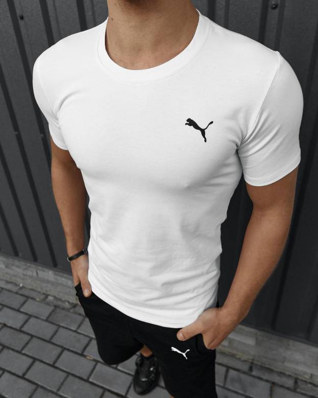 Футболка Puma белая 3XL - фото фото фото 1