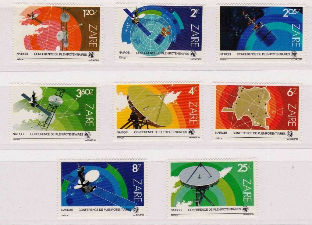 Космос . Заир 1983 г MNH - серия - фото фото фото 0