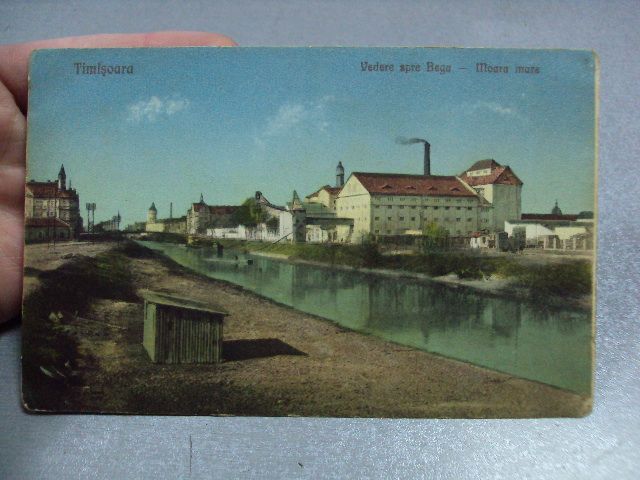 открытка Румыния Тимишоара Timisoara 1926 10 Vedere spre Bega Moara Mora №2347 - фото фото фото 2