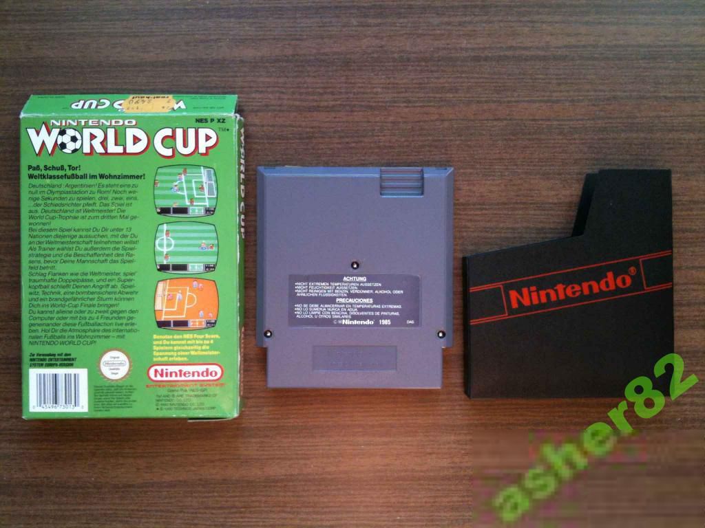 Игра на NES "Nintendo World Cup"        (PAL) - фото фото фото 1